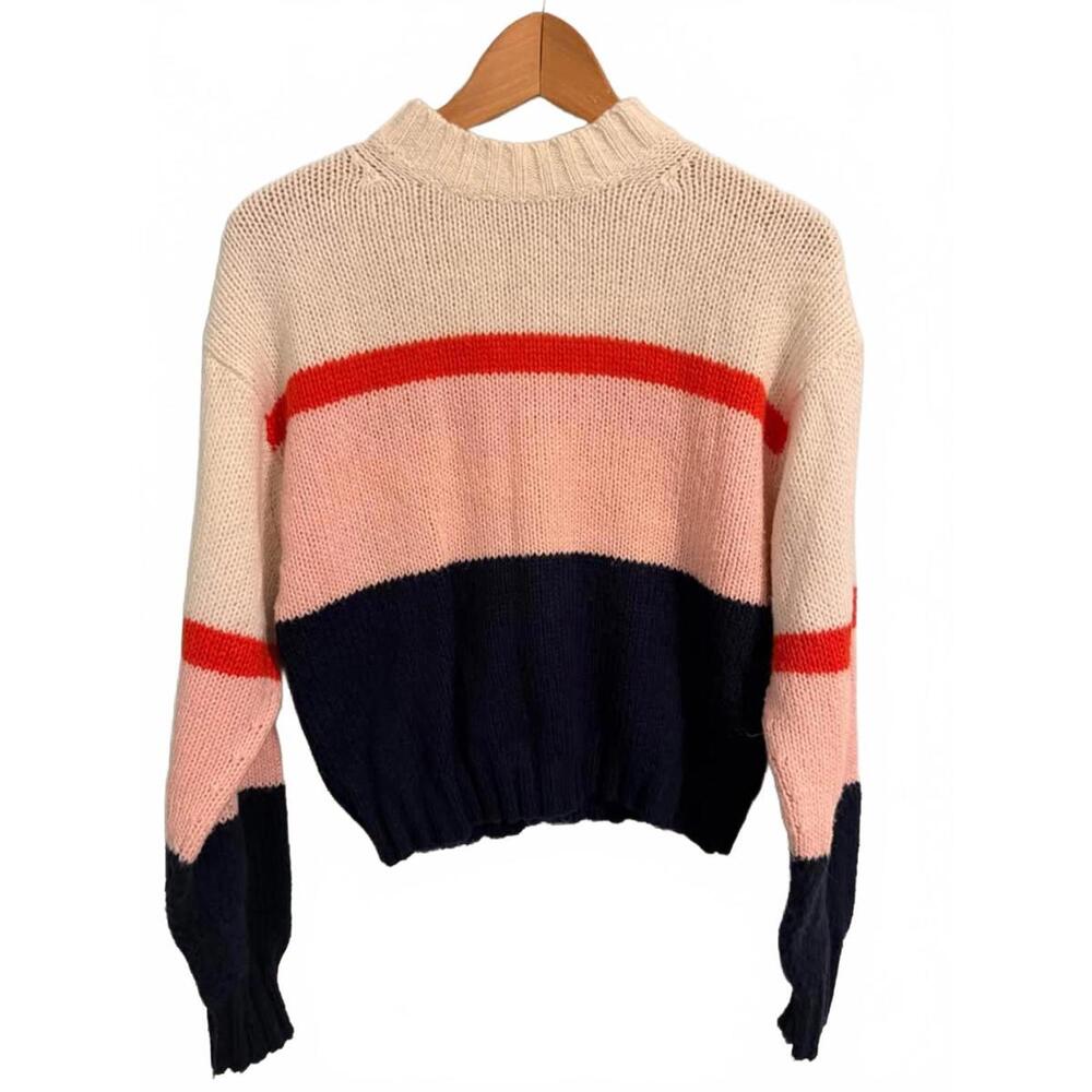Women’s Rebecca Minkoff Striped Colorful Sweater Small